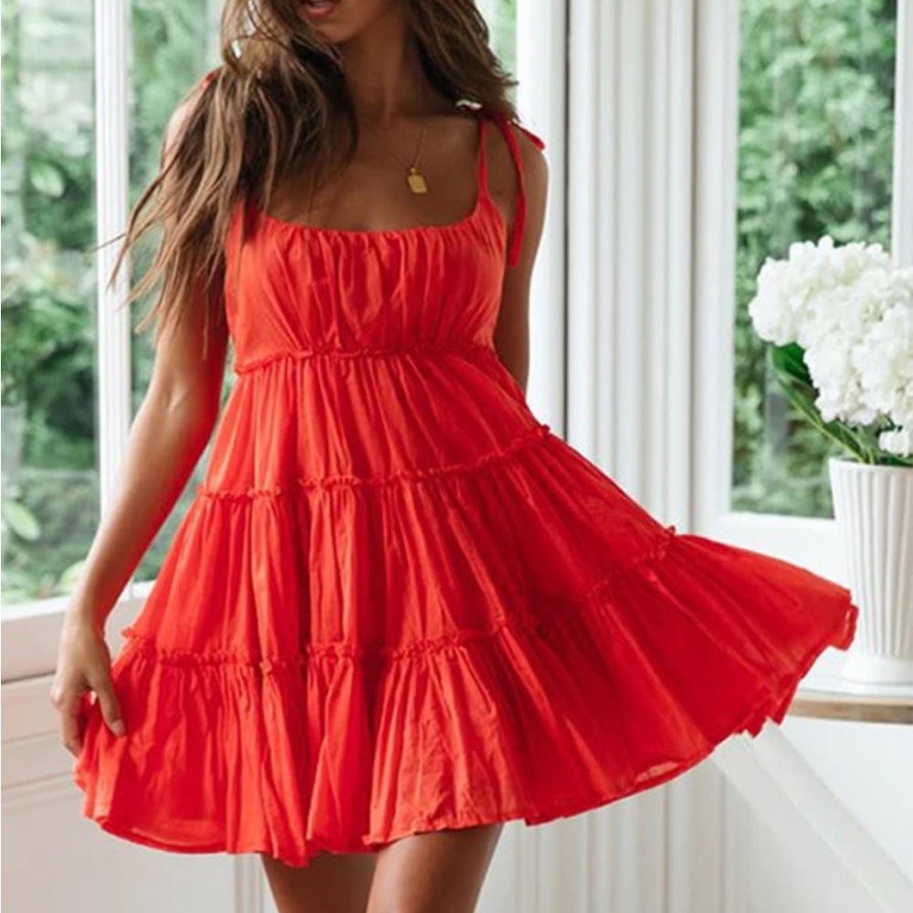 Rosedress Red Mini Dress
